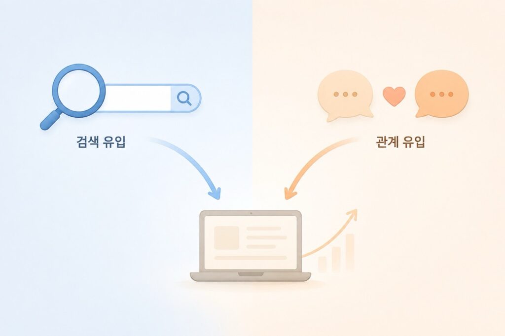 블로그 방문자 안 느는 이유 — 글만 쓰고 소통을 놓치고 있진 않나요? come in user resize